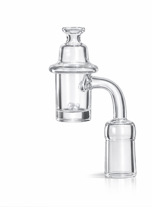 Quartz Banger Carb Cap – 14mm Male | Heat Resistant Quartz | Bell Design | 2.5 Inch