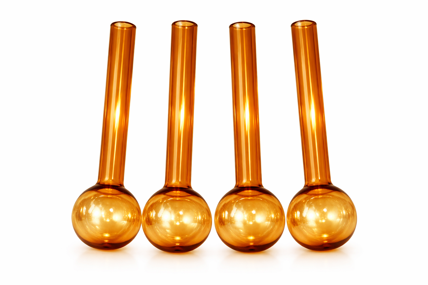 5 packs Glass Oil Burner Pipe – Multi Color | Durable Borosilicate Glass | Compact Design | 4.5 Inch