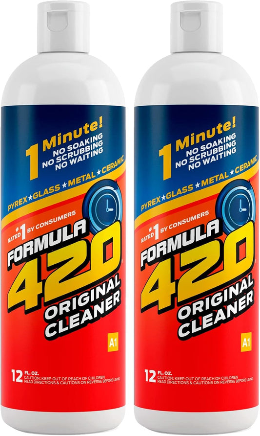 Glass Cleaner – Advanced Formula | Multi-Surface | Liquid Solution | 12 oz