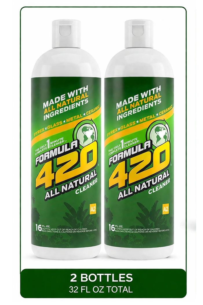 Glass Cleaner – All Natural Formula | Multi-Surface | Liquid Solution | 12 oz