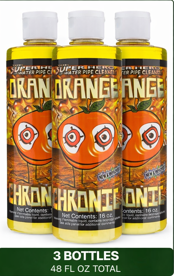Orange Chronic Cleaner – Fast-Acting Formula | Multi-Surface | Liquid Solution | 16 oz