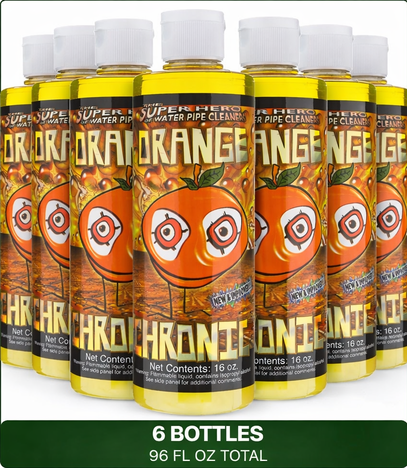 Orange Chronic Cleaner – Fast-Acting Formula | Multi-Surface | Liquid Solution | 16 oz