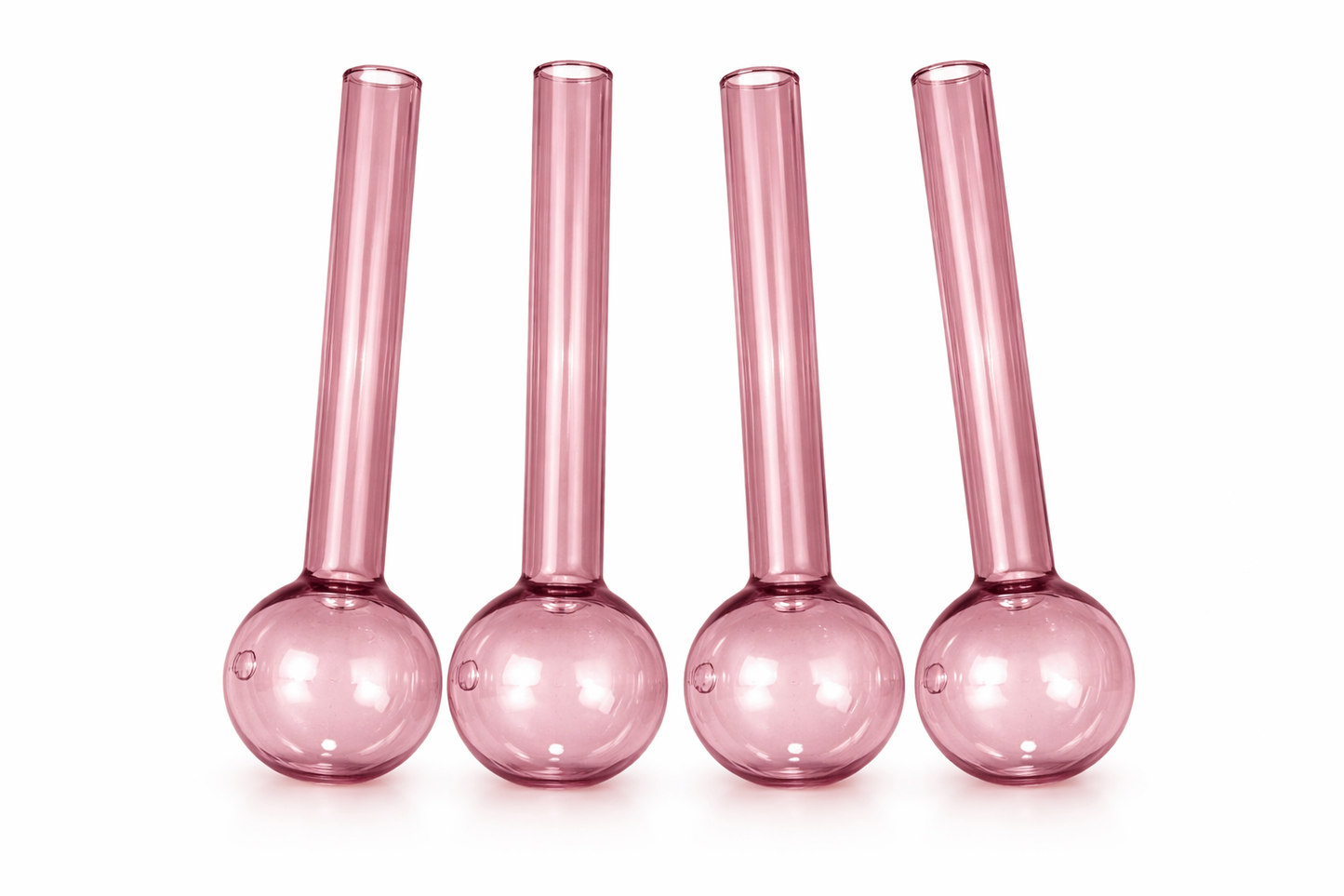 5 packs Glass Oil Burner Pipe – Multi Color | Durable Borosilicate Glass | Compact Design | 4.5 Inch