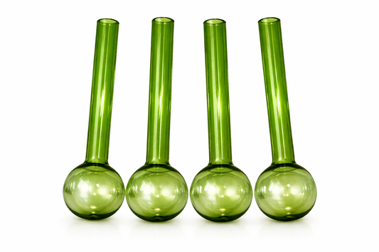 20 pieces - Oil Glass Artisanal Burners - 4 inch