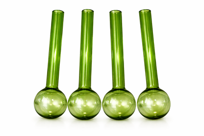 5 packs Glass Oil Burner Pipe – Multi Color | Durable Borosilicate Glass | Compact Design | 4.5 Inch