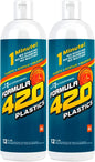 Plastic Cleaner – All Natural Formula | Multi-Surface | Liquid Solution | 12 oz