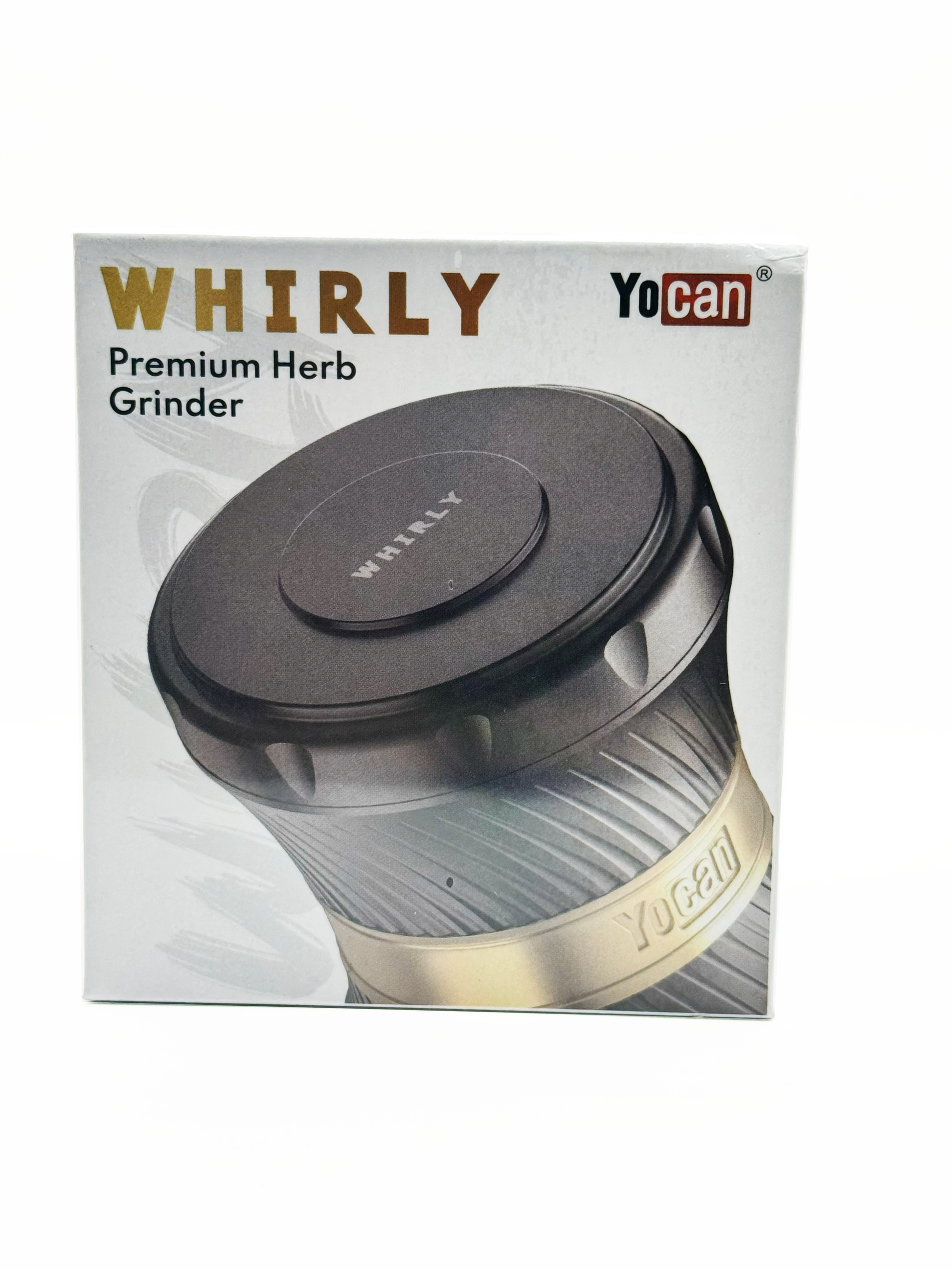 Yocan Whirly premium herb grinder packaging
