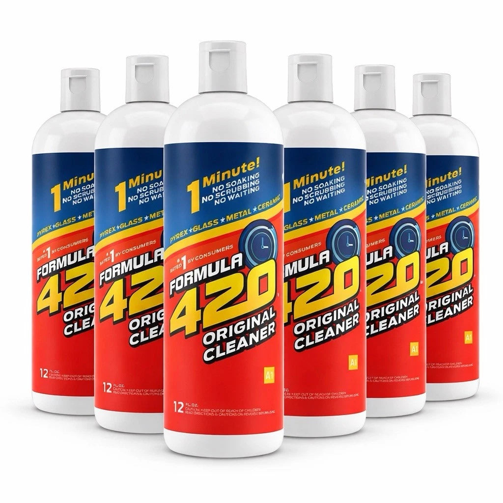 Glass Cleaner – Advanced Formula | Multi-Surface | Liquid Solution | 12 oz